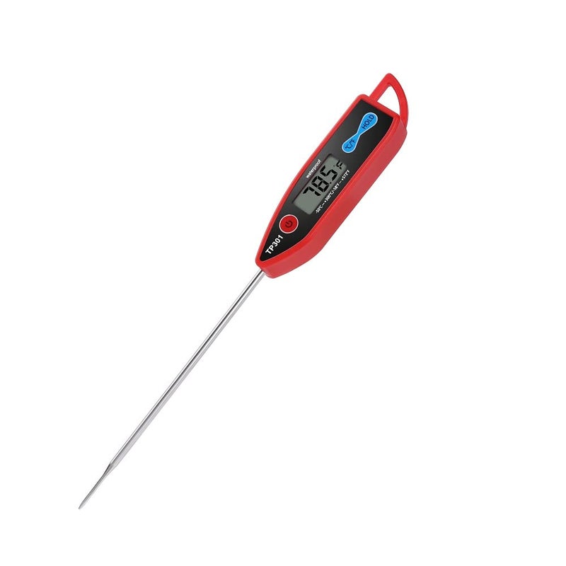 Yacumama Digital Water Thermometer for Liquid, Candle, Instant Read with Waterproof for Food, Meat, Milk, Long Probe - Image 1